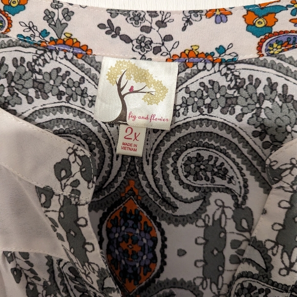 Fig and Flower. Top.  319 - Picture 5 of 7